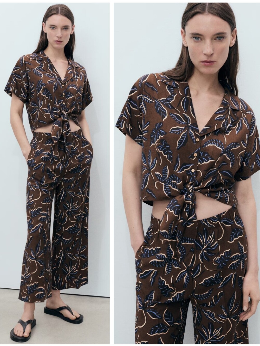 MANGO TOP/ PANTS SET